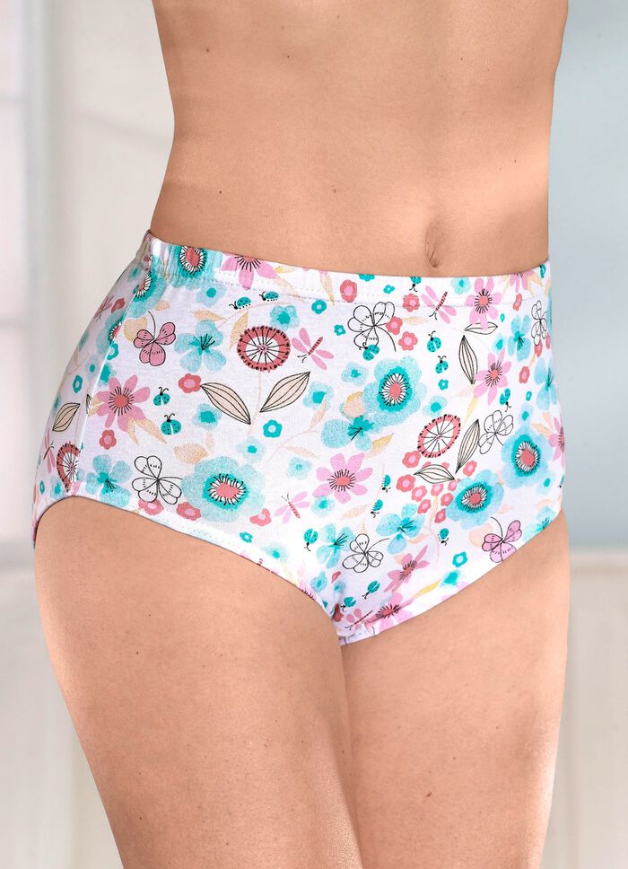 Viererpack Slips mit Gummizug im Bund 