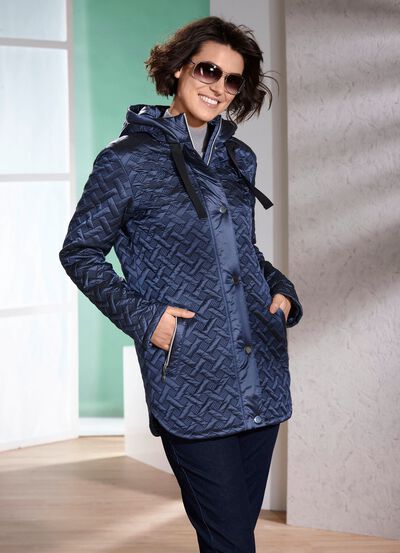 Jacke mit interessanter Steppung 