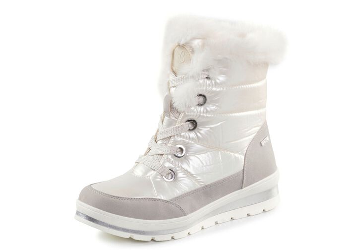 ELENA EDEN, gef&uuml;tterte Damen-Boots, Winterschuhe, Weite G, mit herausnehmbarem Fussbett 