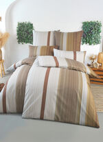 Beidseitig bedruckte Bettwäsche-Garnitur von Florella BRAUN