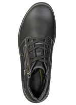 GINO GALANTE, gefütterte Herren-Boots, Winterschuhe, Weite H, mit Reissverschluss SCHWARZ