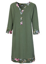 Zweierpack Nachthemden mit Knopfleiste 