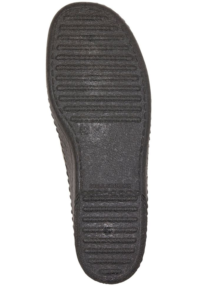 Klassische Herren-Pantoletten, mit anatomisch geformtem Fussbett 