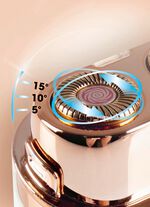 Batteriebetriebener Mini-Damenrasierer  