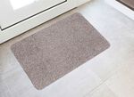 Waschbare Schmutzfangmatte f&uuml;r innen und aussen HELLBEIGE