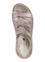 Waldl&auml;ufer Sandale aus Leder ANTIKGOLD