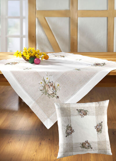 Tisch- und Raumdekoration «Häschen-Motive» 