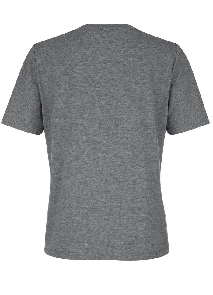 Shirt mit aufwendiger Pailettenzier 