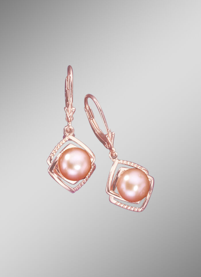 Ohrringe mit Süsswasser-Zuchtperle 