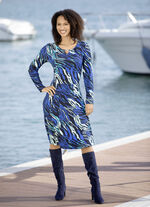 Kleid in Schlupfform 
