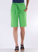Bermudas mit Stoffbindeband 