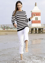 Pullover mit Zackendessin 