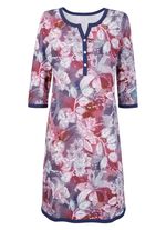 Nachthemd mit Modal und 3/4-langen &Auml;rmeln 