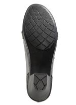 Gemini Schn&uuml;r-Trotteur aus teilweise schattiertem Nappaleder GRAU-SCHWARZ