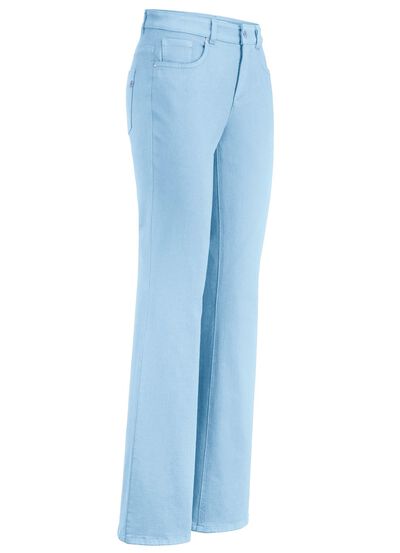 Magic-Jeans mit modisch weiterem Beinverlauf 