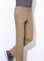 «Francesco Botti»-Hose in 3 Farben CAMEL