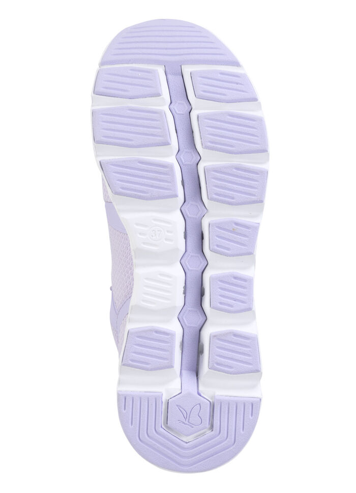 Caprice, sportliche Damen-Sneaker, Weite G, mit herausnehmbarem Fussbett FLIEDER