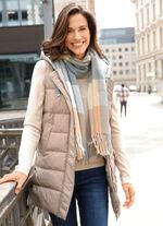 Steppweste mit 2-Wege-Rei&szlig;verschluss 