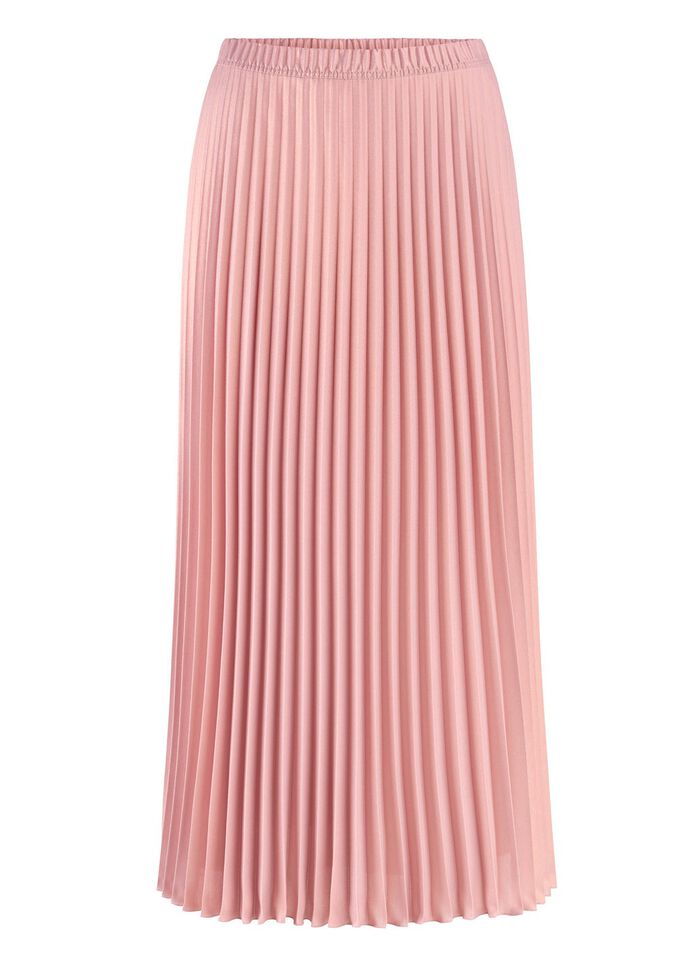 Dezent schimmernder Plisseerock  