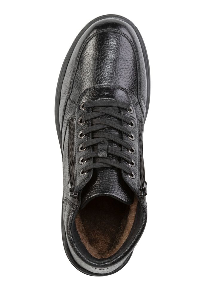 GINO GALANTE, gef&uuml;tterte Herren-Boots, Winterschuhe, mit Reissverschluss 