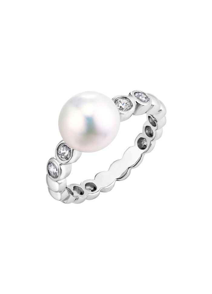 Damenring mit S&uuml;sswasser-Zuchtperle 