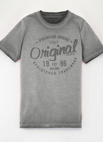 T-Shirt von «Milano Italy» in 3 Farben ANTHRAZIT