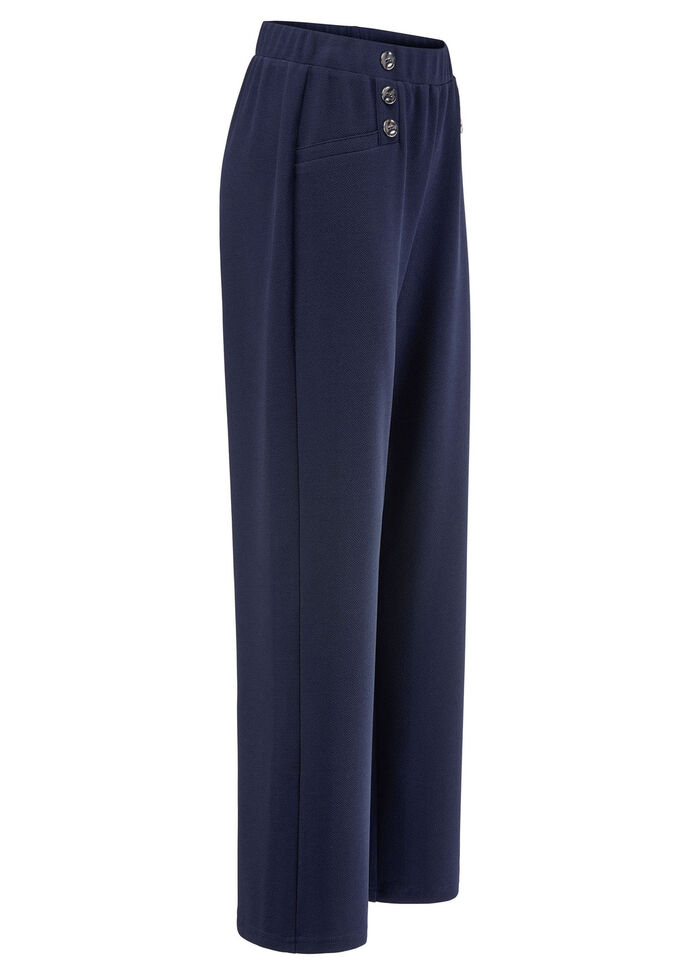 Hose mit dekorativen Zierknöpfen MARINE