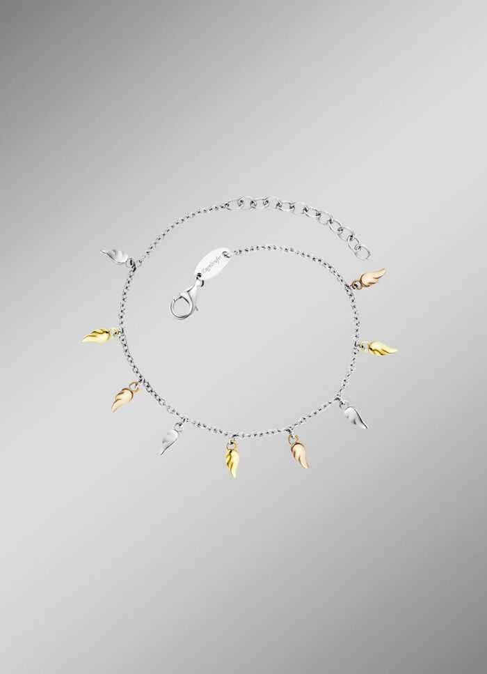 Armband mit 9 Flügelchen 