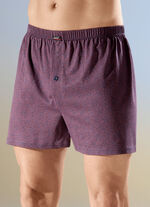 Viererpack Boxershorts mit knöpfbarem Eingriff 