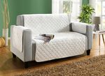 Couch- und Sesselschoner mit Anti-Rutsch-Beschichtung BEIGE