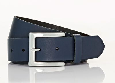 Trendiger Damen-G&uuml;rtel aus Leder, 3,5 cm breit 