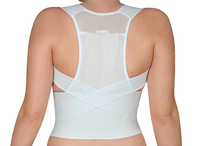 «Hydas» Geradehalter mit Stützgürtel 