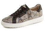 Peter Kaiser, modische Damen-Sneaker, mit herausnehmbarem Fussbett TAUPE-MOKKA