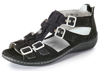 Waldl&auml;ufer Sandale mit verstellbaren Riemchen 