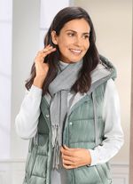 Schal mit Fischgratdessin 