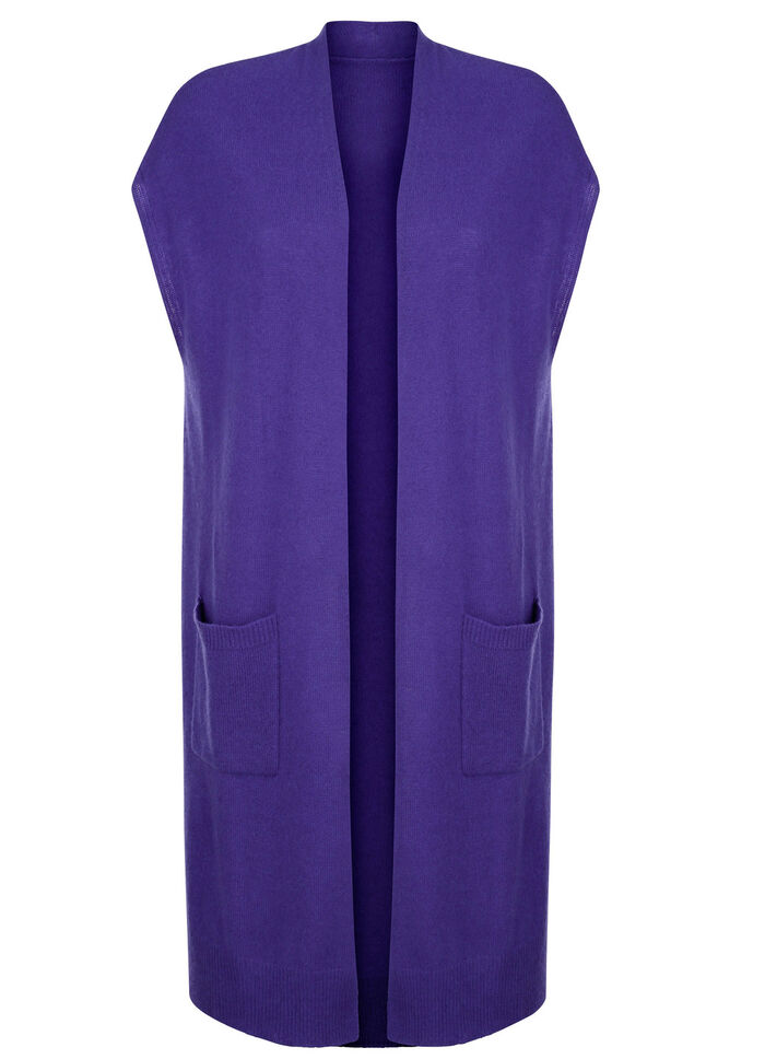 Gilet aus Kaschmir ROYALBLAU