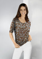 Shirt mit farbbrillantem Inkjet-Druck 