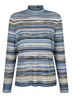 Shirt mit kurzem Reissverschluss 