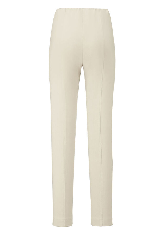 Schicke Hose in bequemer Schlupfform BEIGE