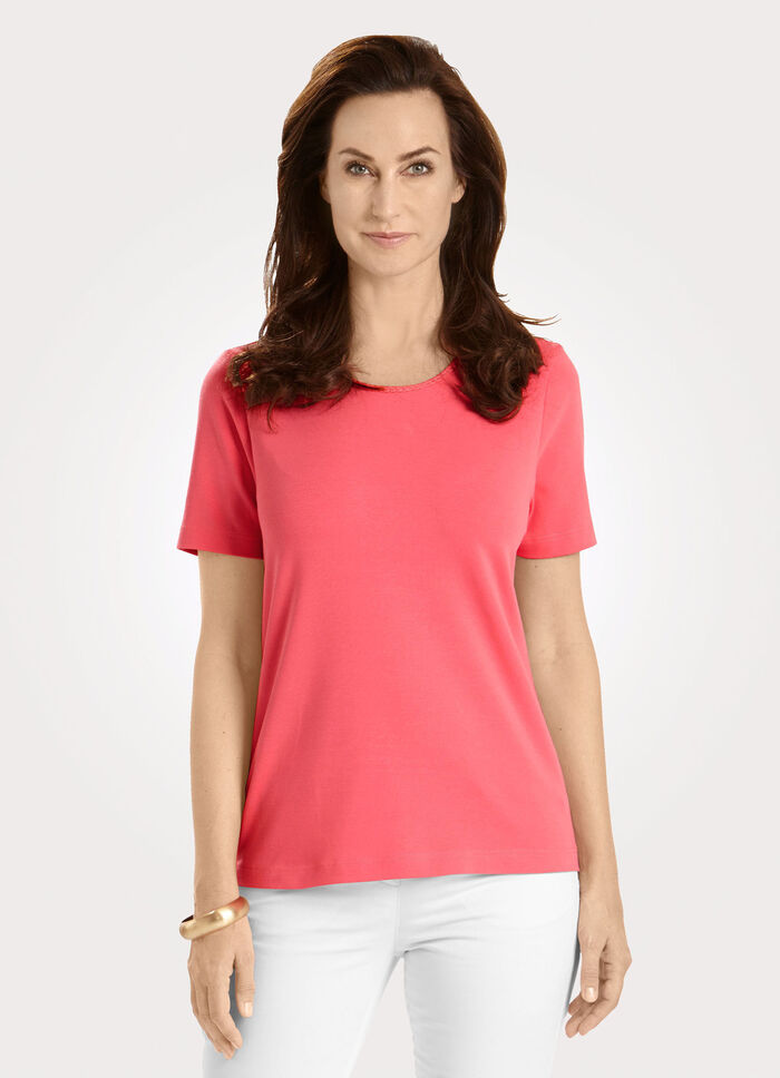 Shirt mit hohem Tragekomfort in 7 Farben KORALLE