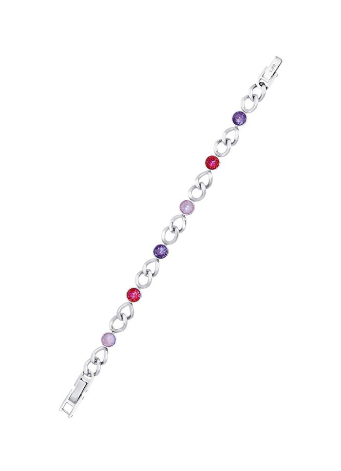 Armband mit Kristallen in Pink 