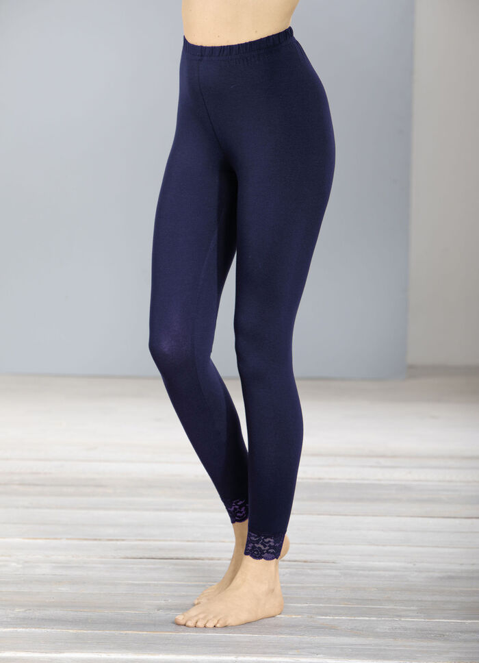 Zweierpack Leggings  SCHWARZ, MARINE