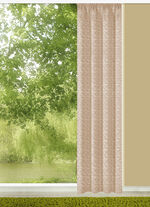 Übervorhang mit Universalschienenband BEIGE