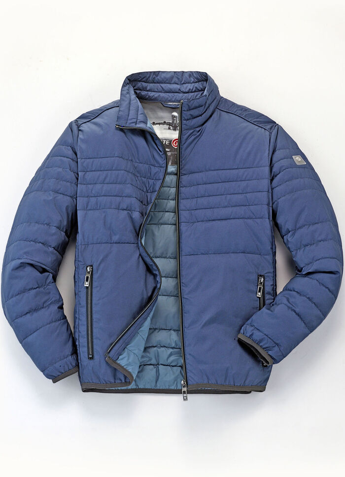 Steppblouson von «Gate One» MITTELBLAU