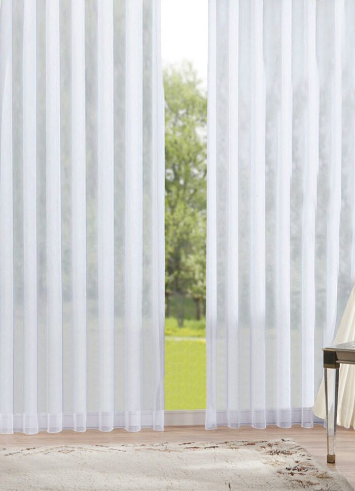 Vorhang &laquo;Streifen&raquo; mit Universalschienenband 