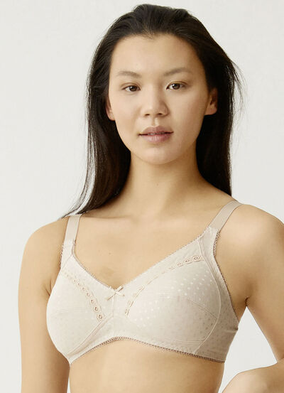 Naturana BH mit Jacquard-Dessin 