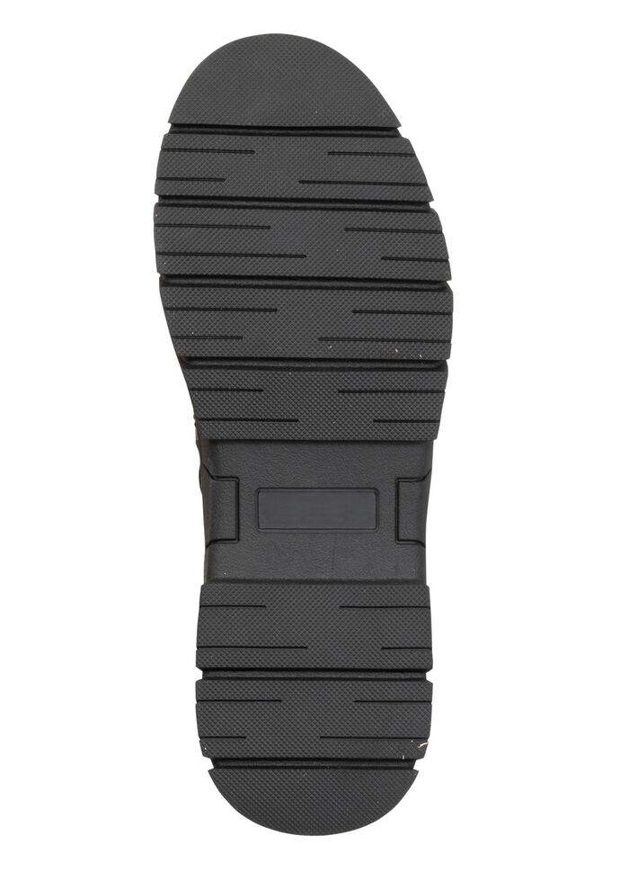 ELENA EDEN, gef&uuml;tterte Damen-Boots, Winterschuhe, Weite G, mit herausnehmbarem Fussbett SCHWARZ