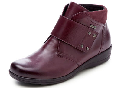 ELENA EDEN, atmungsaktive Damen-Boots, Weite H, mit Reissverschluss 