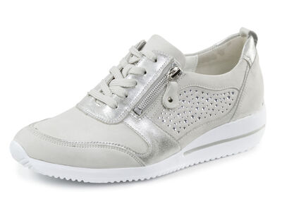 Waldläufer, bequeme Damen-Schnürschuhe, Weite H, mit herausnehmbarem Fussbett 