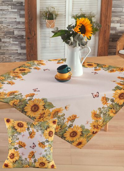 Bedruckte Tisch- und Raumdekoration 